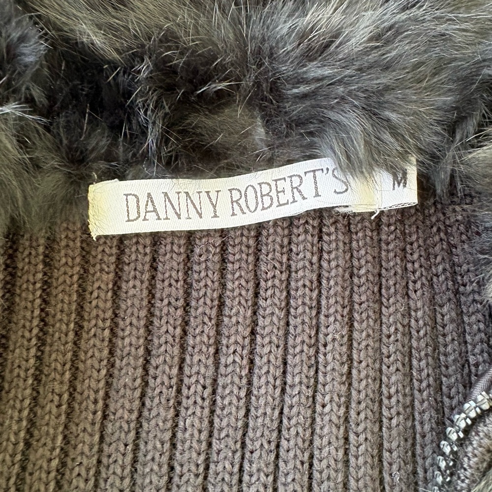 Danny Roberts - Authentic rabbit fur vest - size medium - Picture 2 of 8